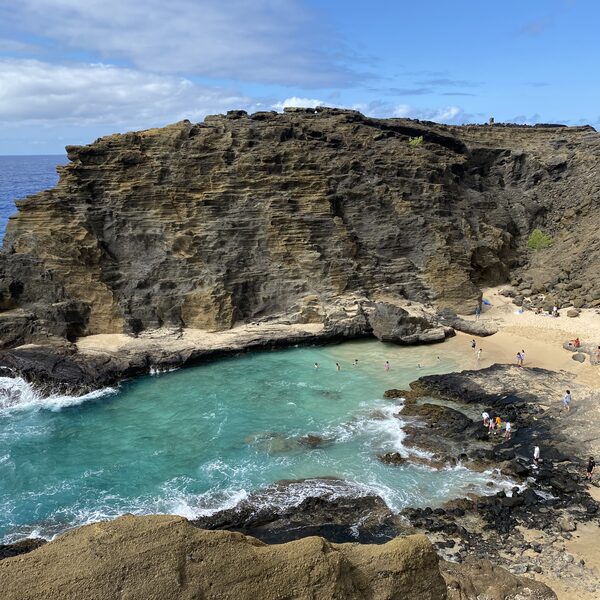 Halona Beach Cove, Hawaii
